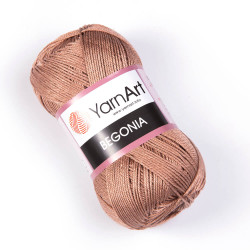 Пряжа YarnArt Begonia 0015 Світло-коричневий