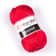Пряжа YarnArt Begonia 6328 Красный
