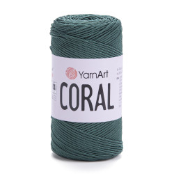 Пряжа YarnArt Coral 1913 Зелений