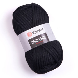 Пряжа YarnArt Cord Yarn 750 Чорний