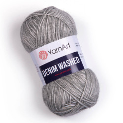 Пряжа YarnArt Denim Washed 908 Сірий