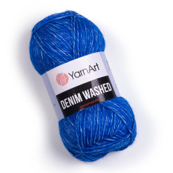 Пряжа YarnArt Denim Washed 910 Синій