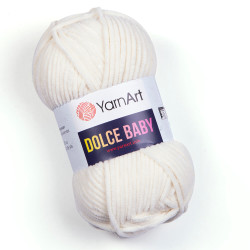 Пряжа YarnArt Dolce Baby 745 Молочний