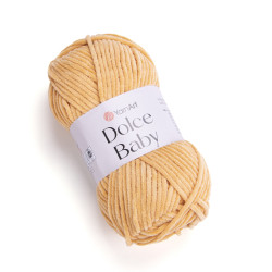 Пряжа YarnArt Dolce Baby 855 Светло-оранжевый