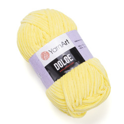 Пряжа YarnArt Dolce 851 Светло-желтый