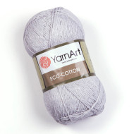 Пряжа YarnArt Eco Cotton 763 Cірий