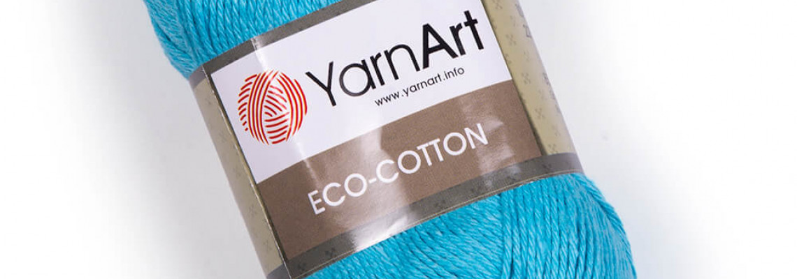YarnArt Eco Cotton – пряжа с природной текстурой!