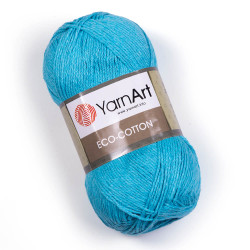 Пряжа YarnArt Eco Cotton 765 Бірюзовий