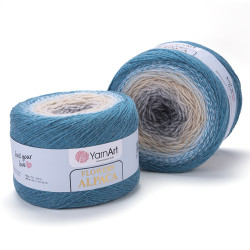 Пряжа YarnArt Flowers Alpaca 417