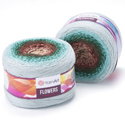 Пряжа YarnArt Flowers 318