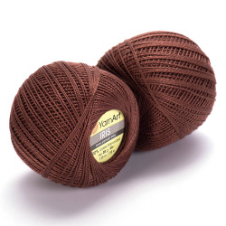 Пряжа YarnArt Iris 932 Коричневий