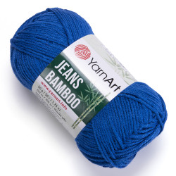 Пряжа YarnArt Jeans Bamboo 123 Синій