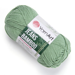 Пряжа YarnArt Jeans Bamboo 138 Світло-зелений