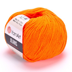 YarnArt Jeans 77 Помаранчевий