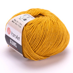 YarnArt Jeans 84 Гірчиця