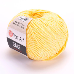 YarnArt Jeans 88 Світло-жовтий