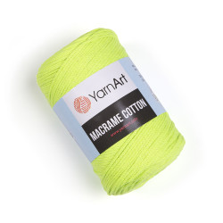 Пряжа YarnArt Macrame Cotton 801 Светло-салатовый
