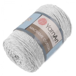 Пряжа YarnArt Macrame Cotton 756 Cветло-серый (old series)