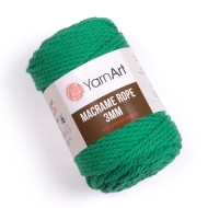 Пряжа YarnArt Macrame Rope 3mm 759 Зеленый