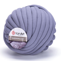 Пряжа YarnArt Marshmallow 904 Cірий