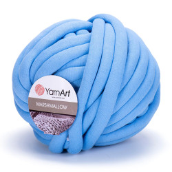 Пряжа YarnArt Marshmallow 909 Блакитний