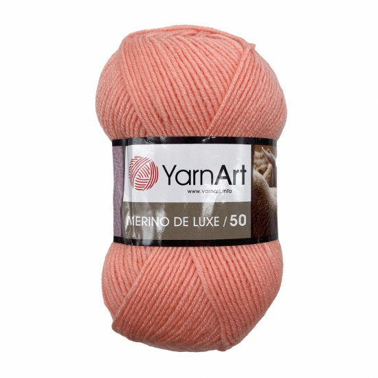 Пряжа YarnArt Merino De Luxe 50 565 Персик