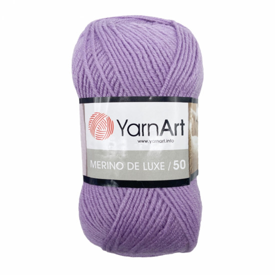 Пряжа YarnArt Merino De Luxe 50 9560-Бузок