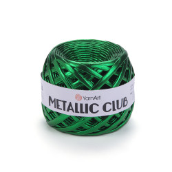 Пряжа YarnArt Metallic Club 8115 Зелений