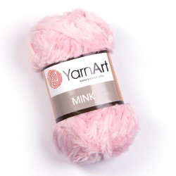 Пряжа YarnArt Mink 347 Розовый