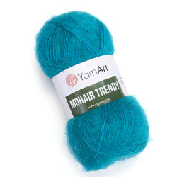 Пряжа YarnArt Mohair Trendy 106 Бирюза