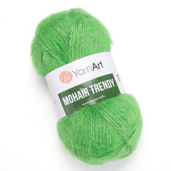 Пряжа YarnArt Mohair Trendy 137 Салатовый