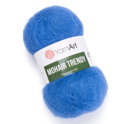 Пряжа YarnArt Mohair Trendy 140 Голубой