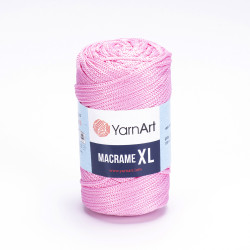 Пряжа YarnArt Macrame XL 147 Розовый