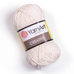 Пряжа YarnArt Creative 222 Молочний