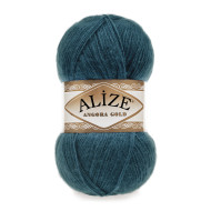 Пряжа Alize Angora Gold 17 Петроль