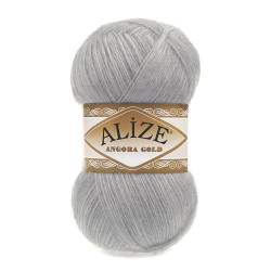 Пряжа Alize Angora Gold 21 Сірий