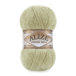 Пряжа Alize Angora Gold 267 Пастельно-зелений