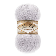 Пряжа Alize Angora Gold 71 Світло-сірий