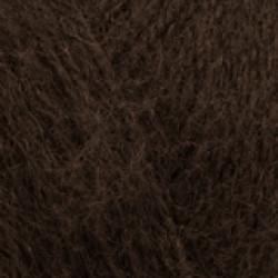 Пряжа Alize Angora Real 40 201-Коричневий