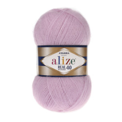 Пряжа Alize Angora Real 40 198-Троянда