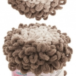 Пряжа Alize Puffy Ombre Batik 7424