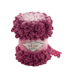 Пряжа Alize Puffy Ombre Batik 7426