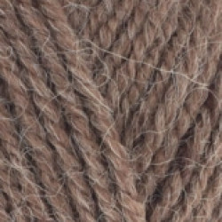 Пряжа Alize Alpaca Royal New 688 Молочно-коричневый меланж
