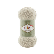 Пряжа Alize Alpaca Royal New 152 Бежевий меланж