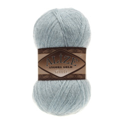 Пряжа Alize Angora Gold Simli 114 М'ятний