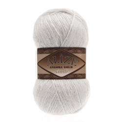 Пряжа Alize Angora Gold Simli 599 Кость