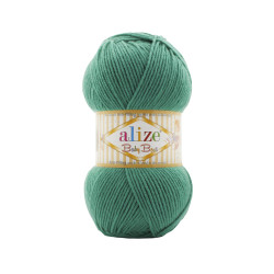 Пряжа Alize Baby Best 623 Тропічний зелений