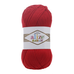 Пряжа Alize Bahar 56 Червоний
