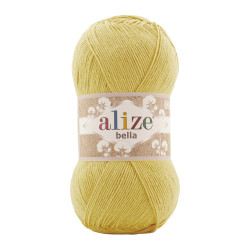Пряжа Alize Bella 100 110-Лимонний