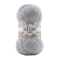 Пряжа Alize Bella 100 21-Сірий